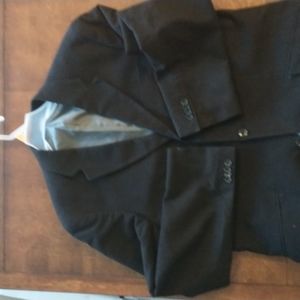 Banana Republic black 3/4; length coat